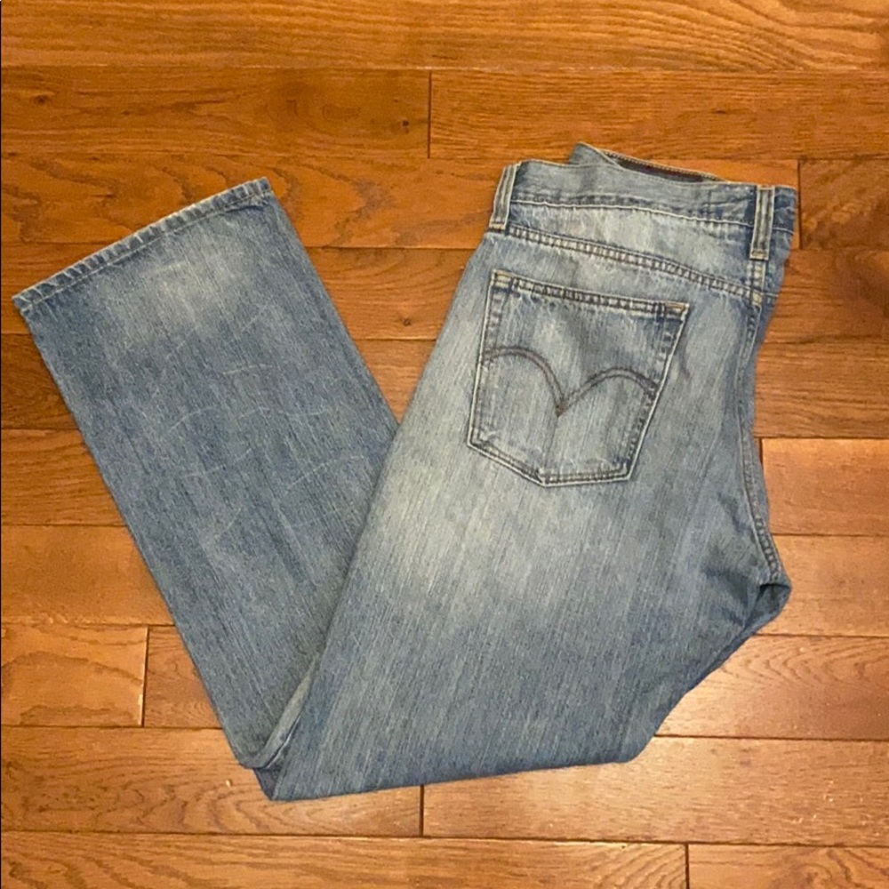 Levi blue jeans